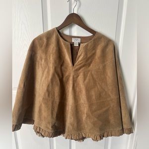 Leather Poncho